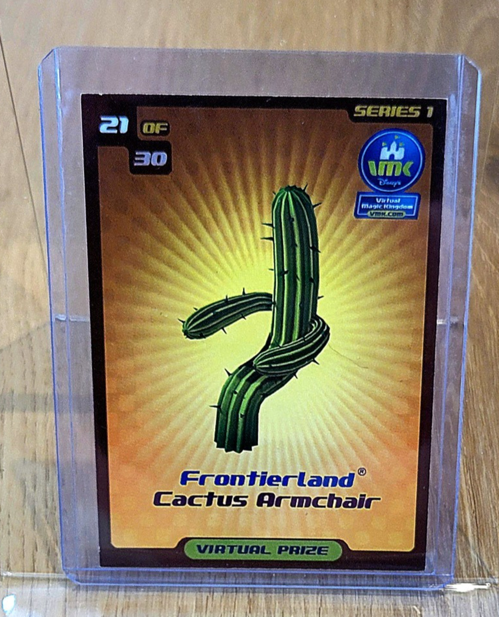 Virtual Magic Kingdom VMK Disney Frontierland Cactus Armchair